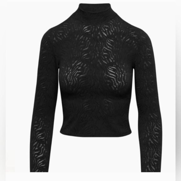 Babaton shapelace mockneck longsleeve - Picture 3 of 13